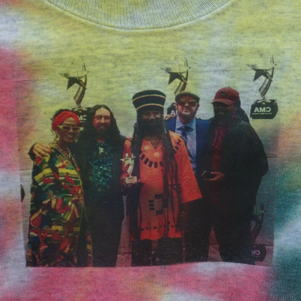 Tie Dye Sweatshirt Arizona Size 2 Music Rasta Band - Picture 4 of 7